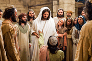Picture, Jesus Teaching & Healing